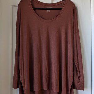 AE Soft & Sexy Scoop Neck Long Sleeve Shirt